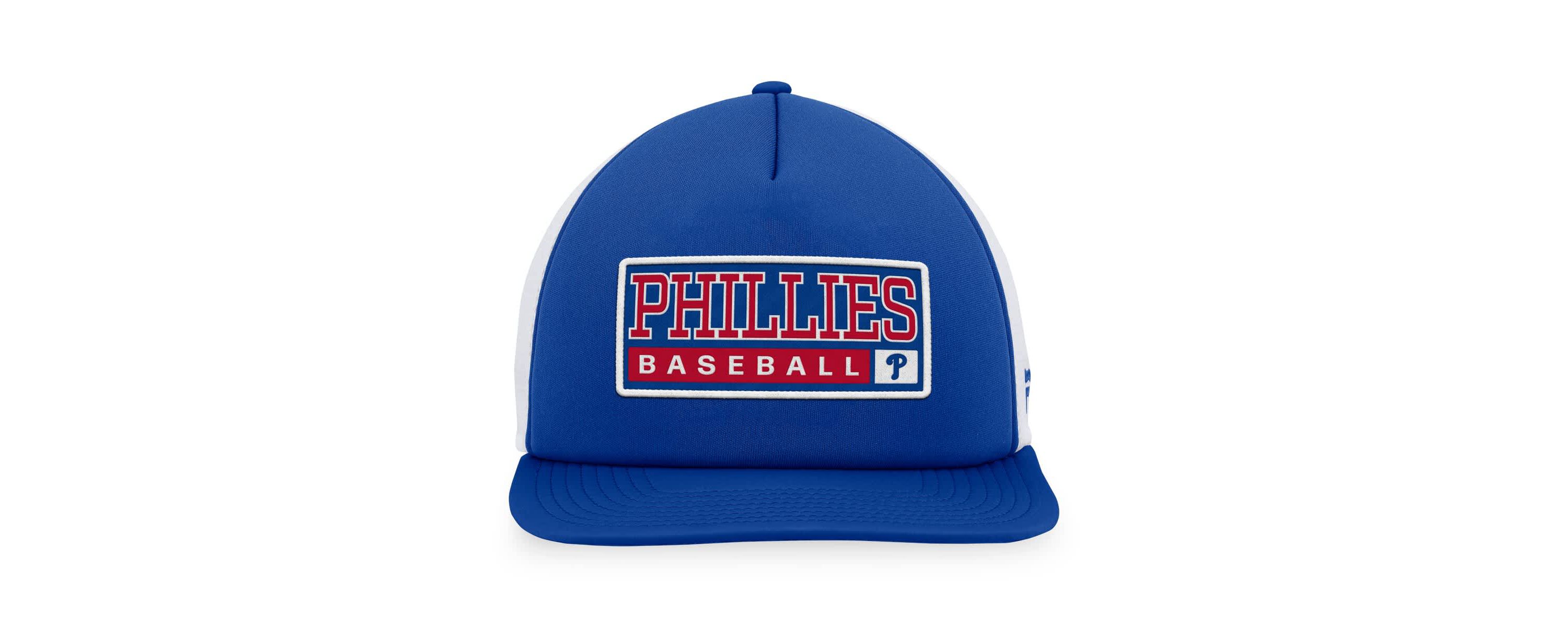 MLB Royal/White Philadelphia Phillies Foam Trucker Snapback Hat