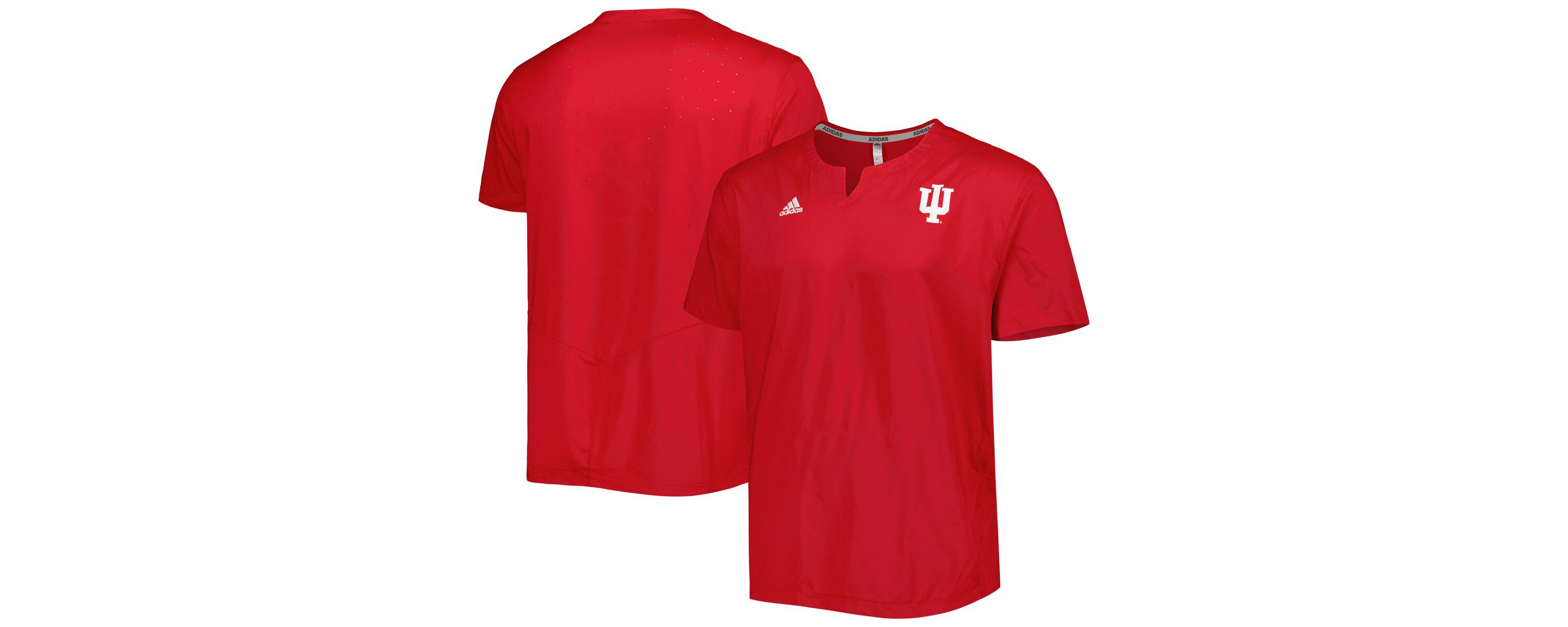 NCAA Indiana Hoosiers Notch Neck Iron Cage Top
