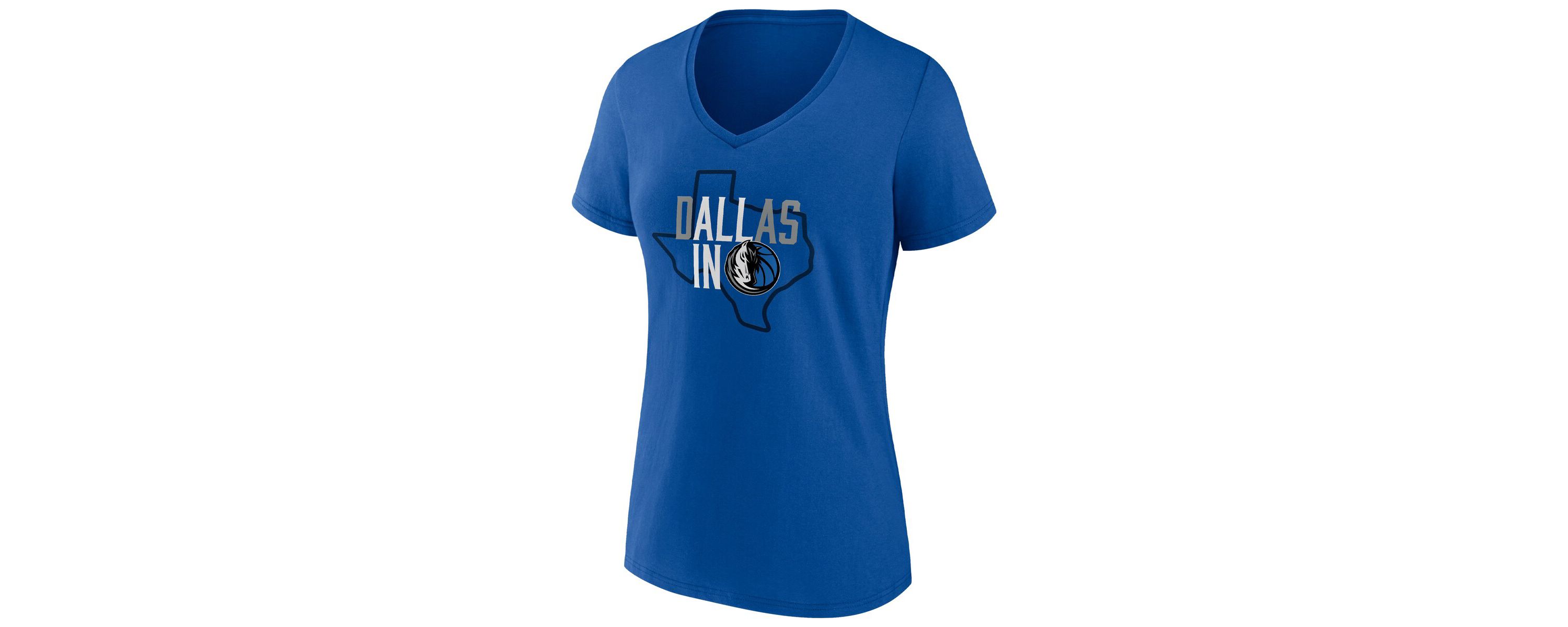 NBA Fanatics Dallas Mavericks Hometown Collection All In V-Neck T-Shirt