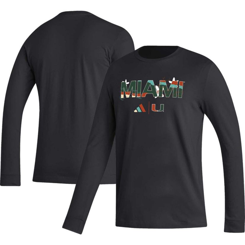 Miami (FL) Hurricanes NCAA Miami Hurricanes Honoring Excellence Long Sleeve T-Shirt