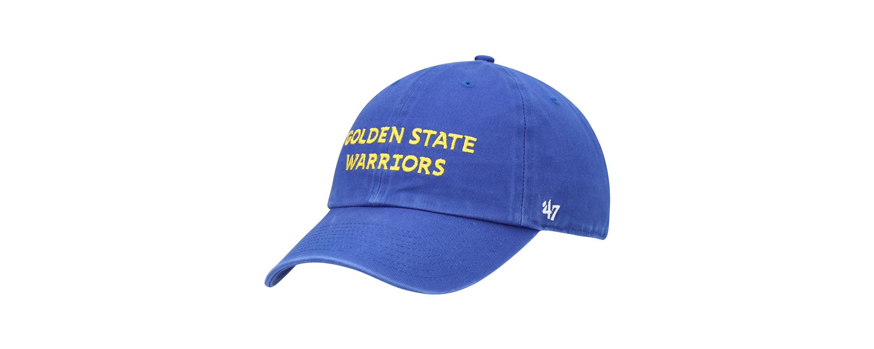 NBA Golden State Warriors Clean Up Wordmark Adjustable Hat