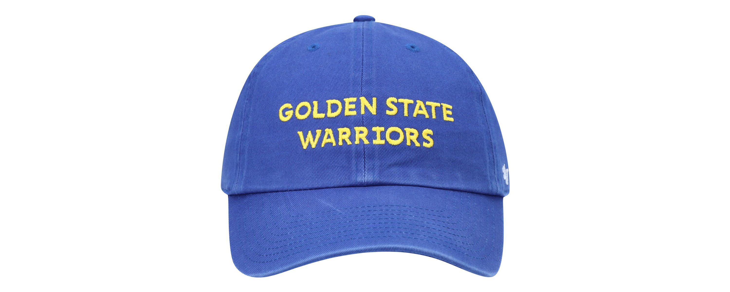 NBA Golden State Warriors Clean Up Wordmark Adjustable Hat