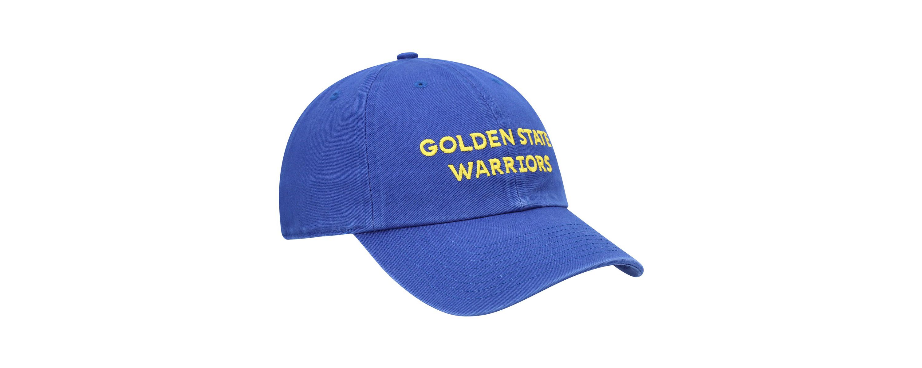 NBA Golden State Warriors Clean Up Wordmark Adjustable Hat