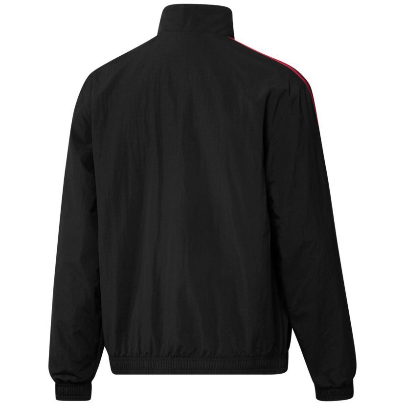 MLS Black/Red Atlanta United FC 2023 On-Field Anthem Full-Zip Reversible Team Jacket