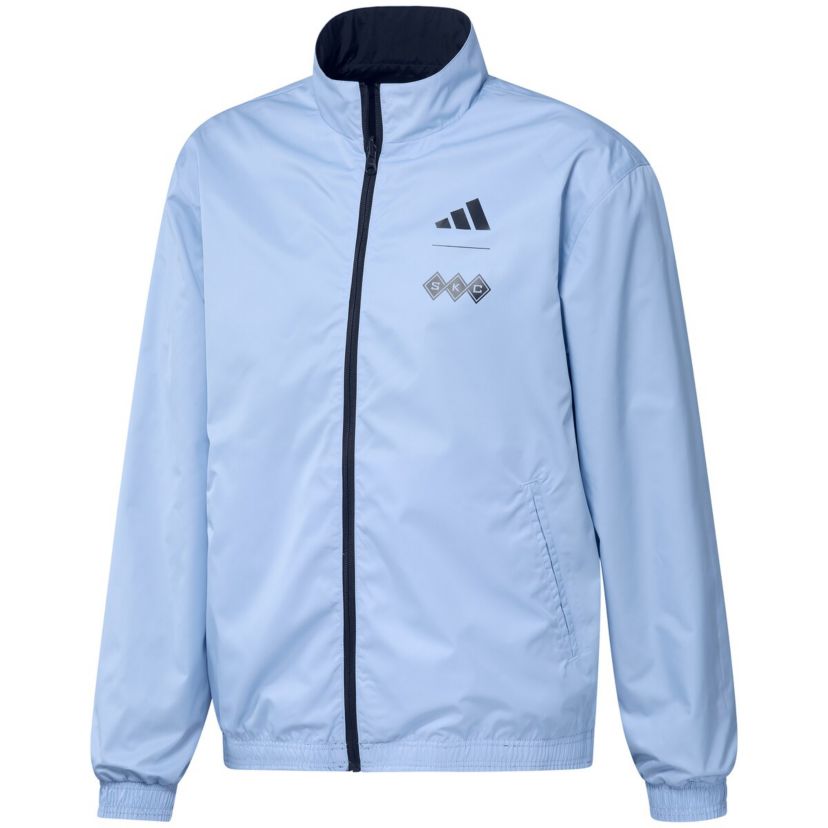 MLS Navy/Light Sporting Kansas City 2023 On-Field Anthem Full-Zip Reversible Team Jacket