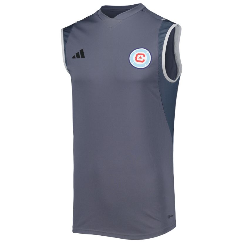 MLS Chicago Fire 2023 On-Field Sleeveless Training Jersey