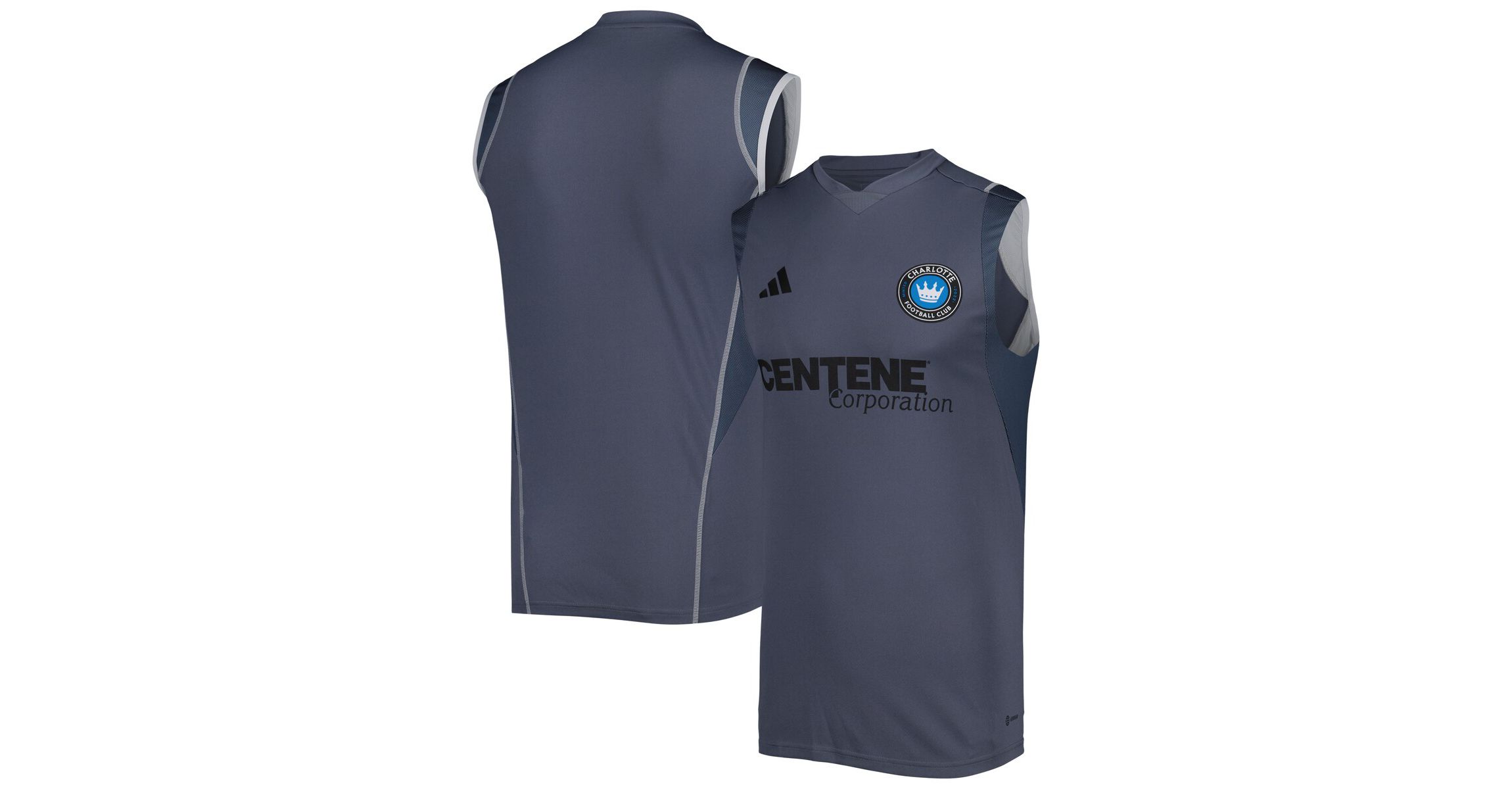 MLS Charlotte FC 2023 On-Field Sleeveless Training Jersey