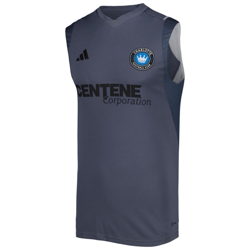 MLS Charlotte FC 2023 On-Field Sleeveless Training Jersey