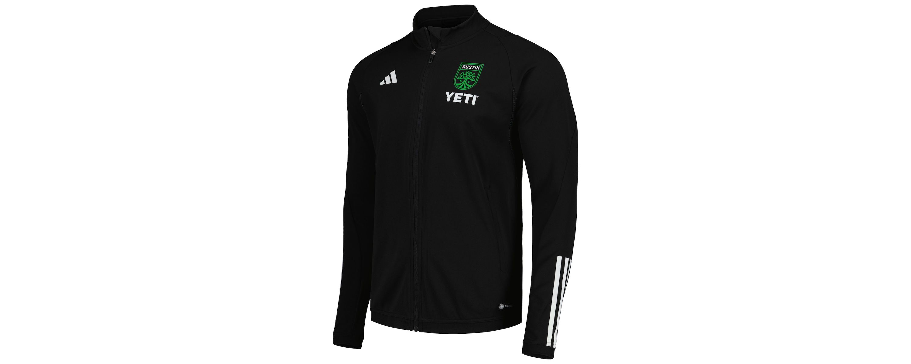 MLS Austin FC 2023 On-Field AEROREADY Full-Zip Training Top