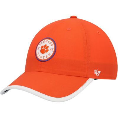 '47 Men's NCAA Clemson Tigers Microburst Clean Up Adjustable Hat, Orange