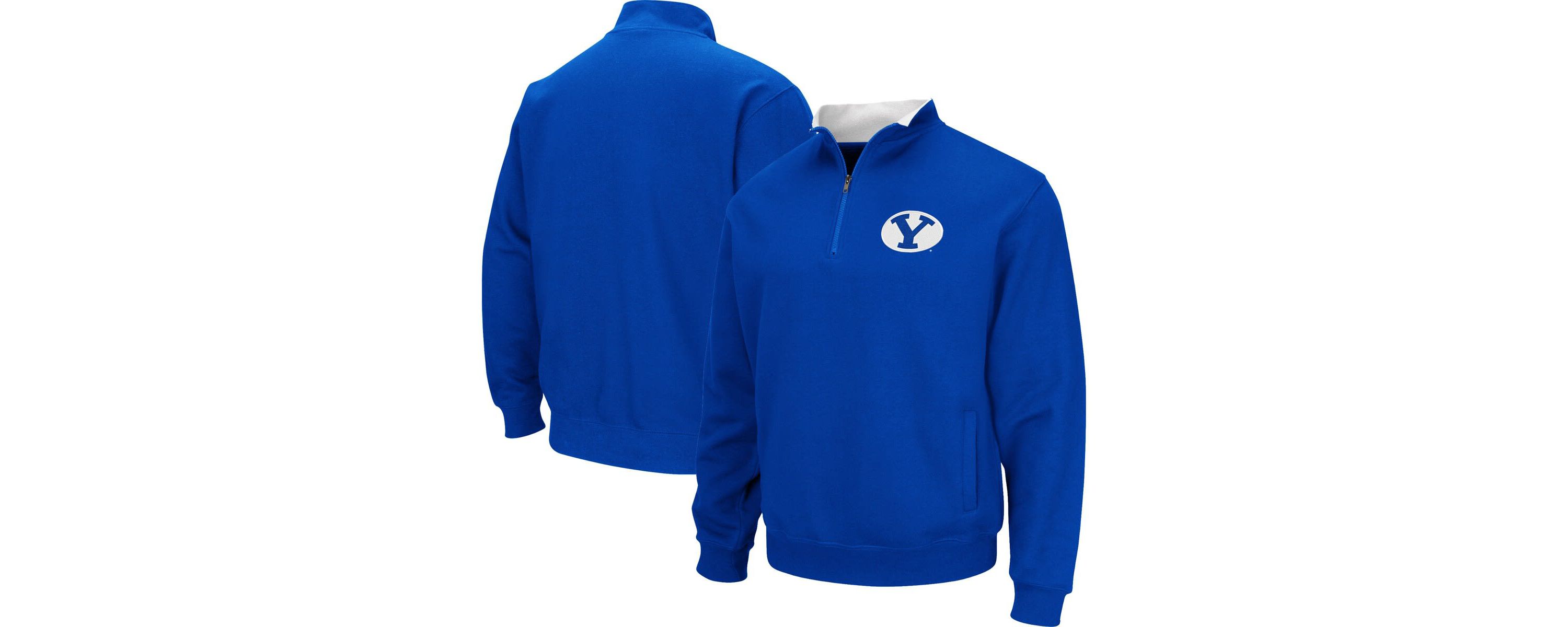 NCAA BYU Cougars Tortugas Quarter-Zip Sweatshirt