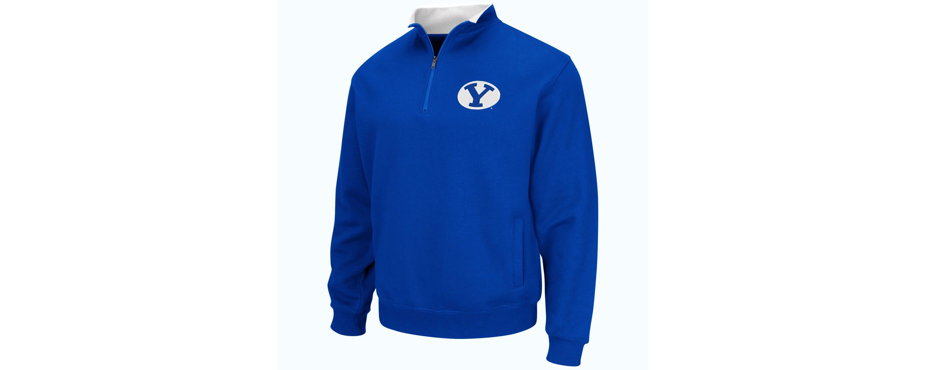 NCAA BYU Cougars Tortugas Quarter-Zip Sweatshirt