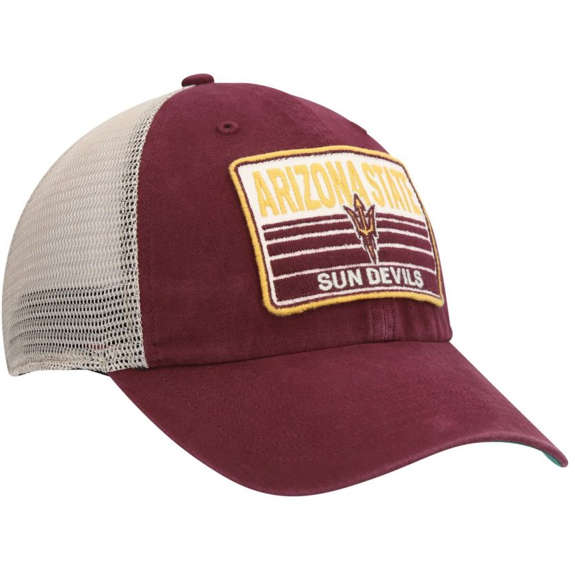NCAA Arizona State Sun Devils Four Stroke Clean Up Trucker Snapback Hat