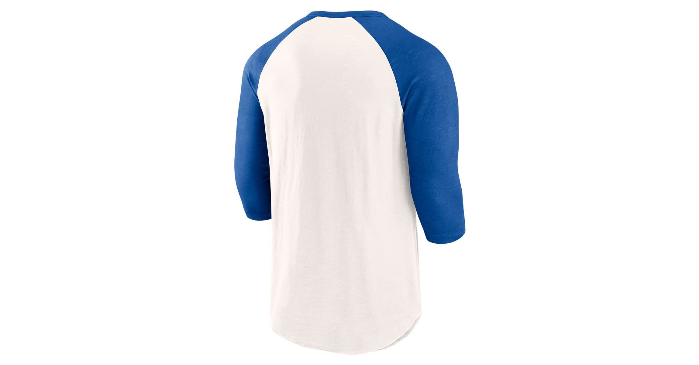 MLB Fanatics Atlanta Braves Backdoor Slider Raglan 3/4-Sleeve T-Shirt