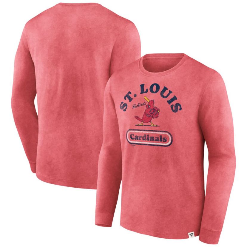 MLB Fanatics St. Louis Cardinals Circus Catch Long Sleeve T-Shirt