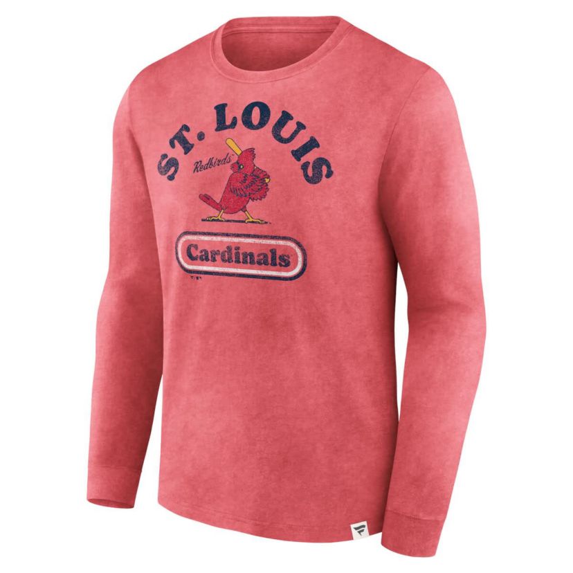 MLB Fanatics St. Louis Cardinals Circus Catch Long Sleeve T-Shirt