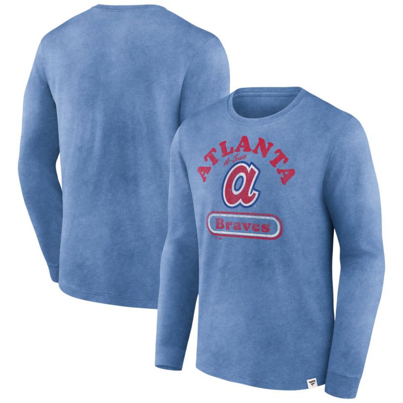 MLB Fanatics Atlanta Braves Circus Catch Long Sleeve T-Shirt