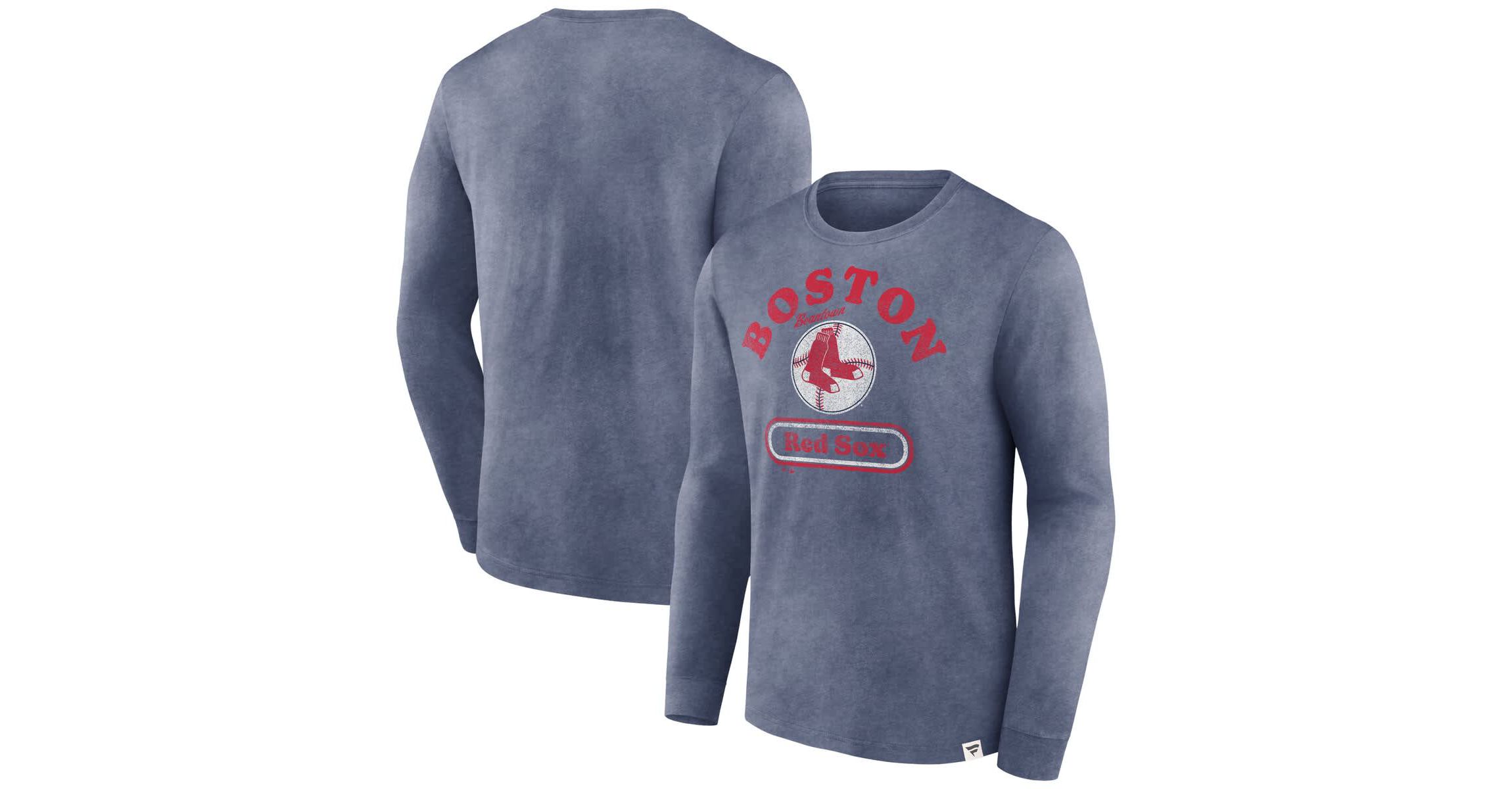 Boston Red Sox MLB Fanatics Boston Sox Circus Catch Long Sleeve T-Shirt