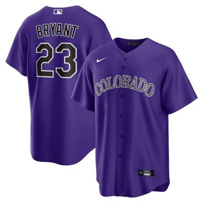 Men's MLB Nike Kris Bryant Colorado Rockies Alternate Replica Player Jersey