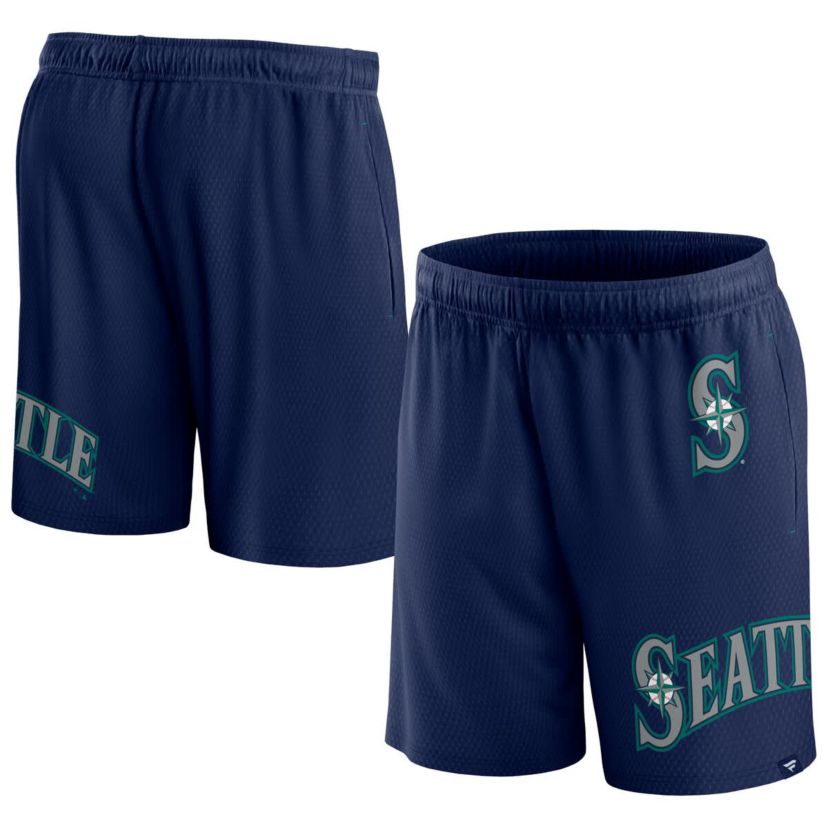 MLB Fanatics Seattle Mariners Clincher Mesh Shorts