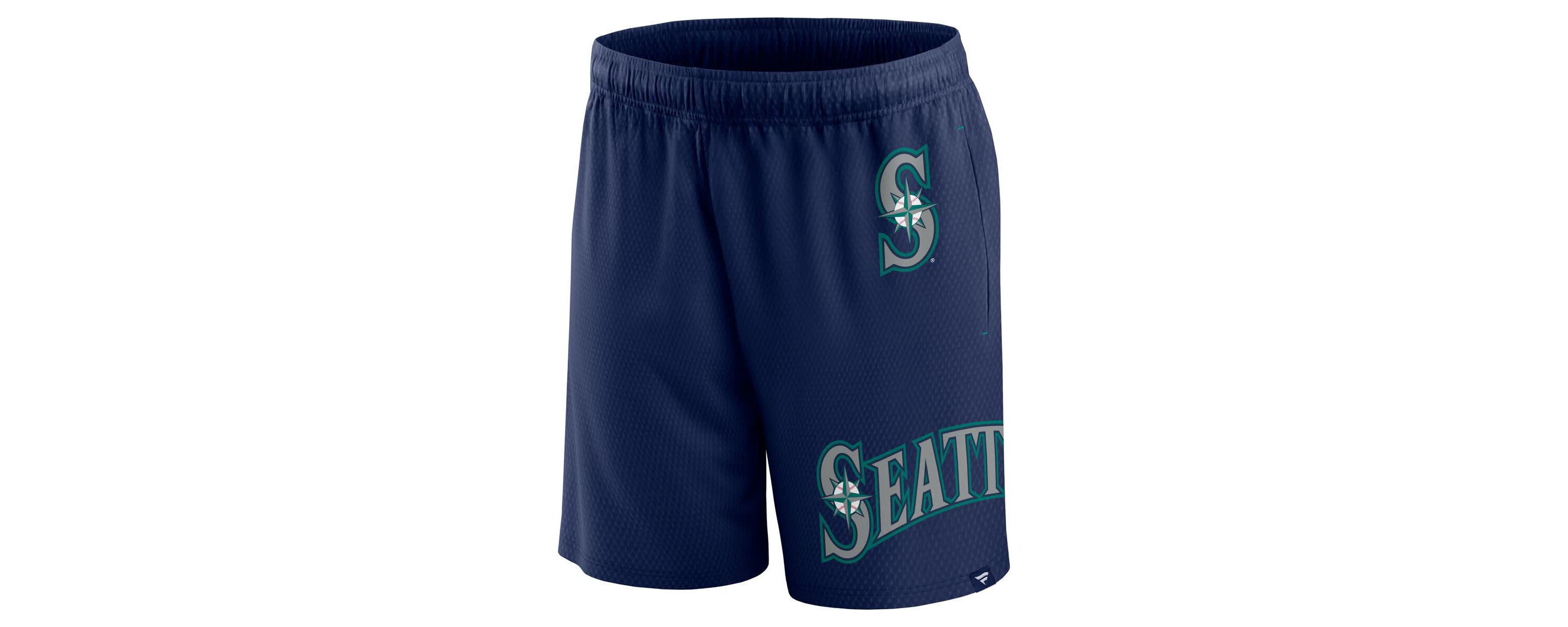 MLB Fanatics Seattle Mariners Clincher Mesh Shorts