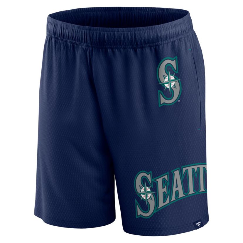 MLB Fanatics Seattle Mariners Clincher Mesh Shorts