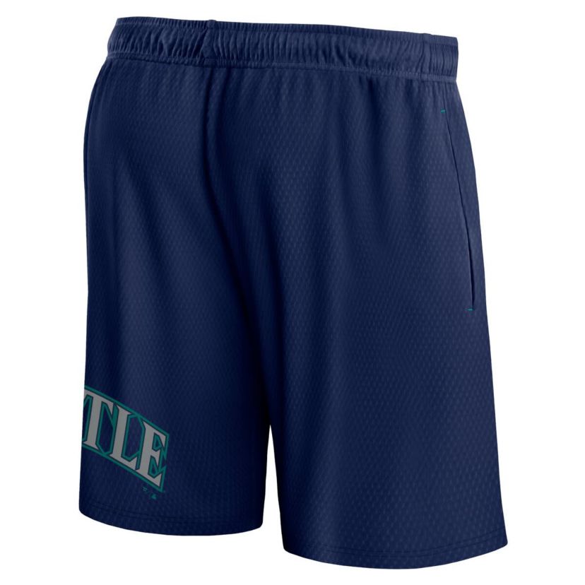 MLB Fanatics Seattle Mariners Clincher Mesh Shorts