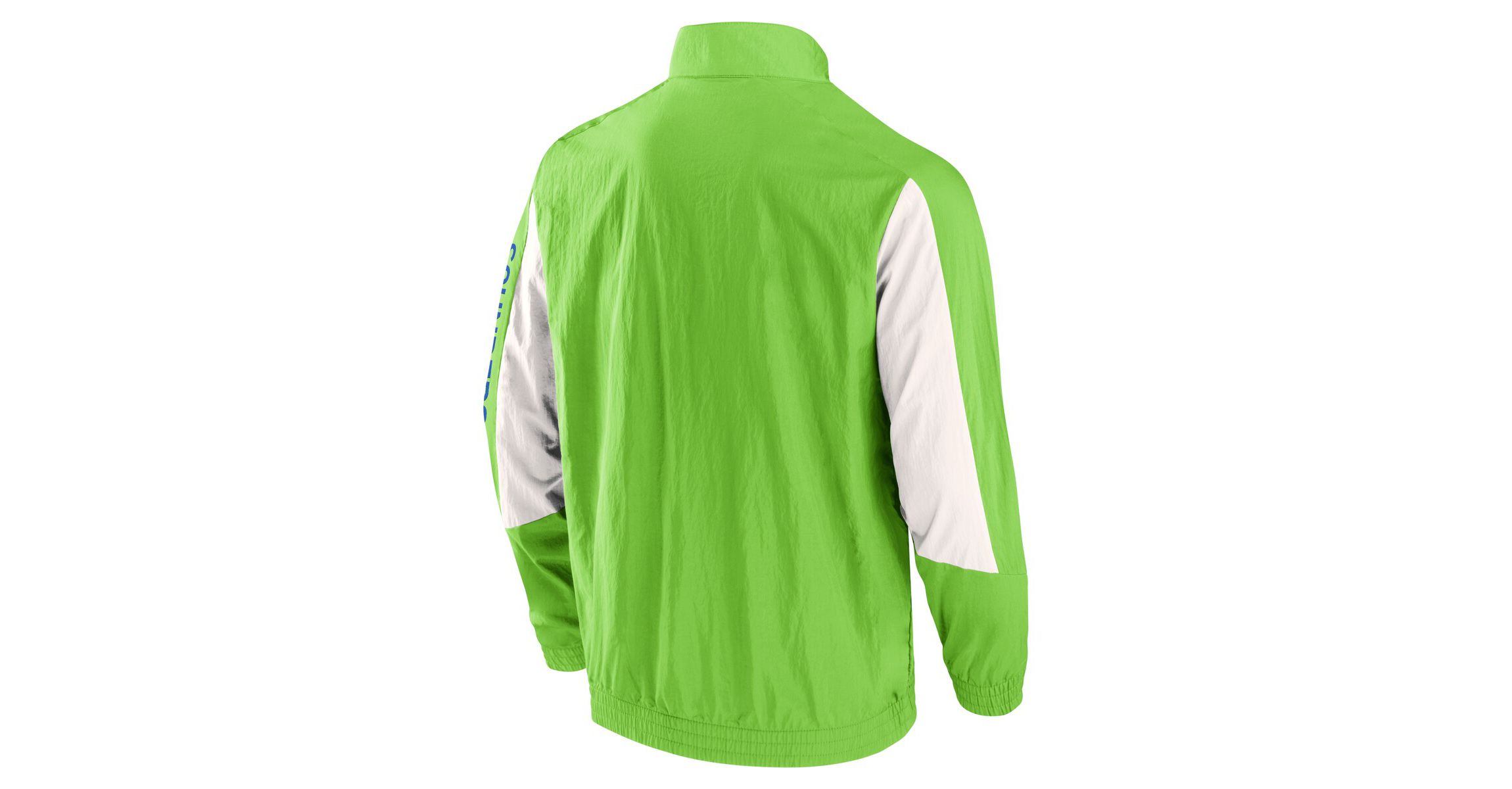 MLS Fanatics Rave Seattle Sounders FC Net Goal Raglan Full-Zip Track Jacket