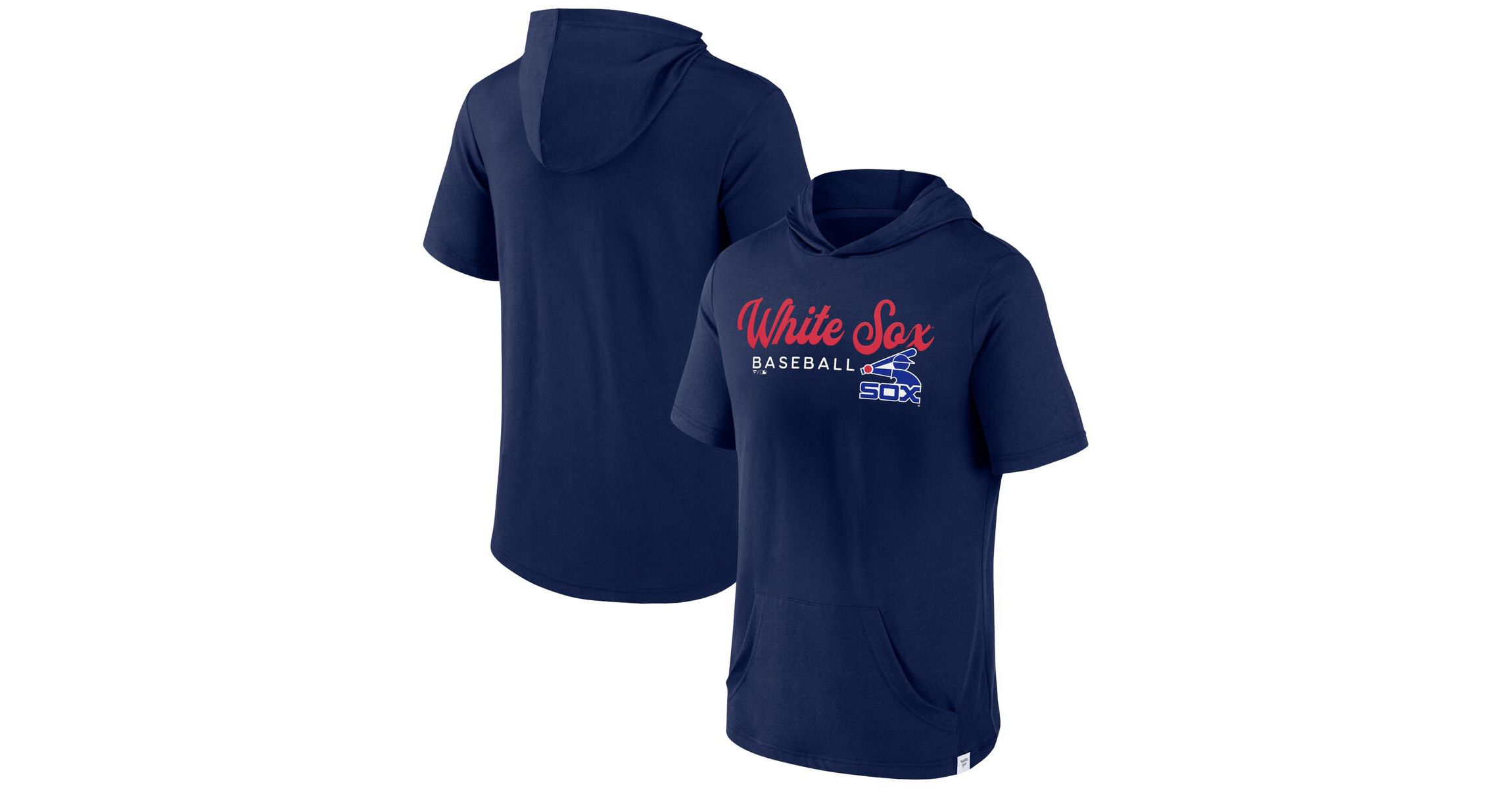 Chicago White Sox MLB Fanatics Chicago Sox Offensive Strategy Short Sleeve Pullover Hoodie