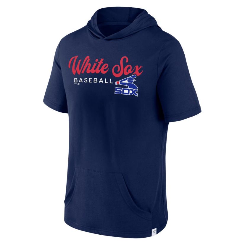 Chicago White Sox MLB Fanatics Chicago Sox Offensive Strategy Short Sleeve Pullover Hoodie