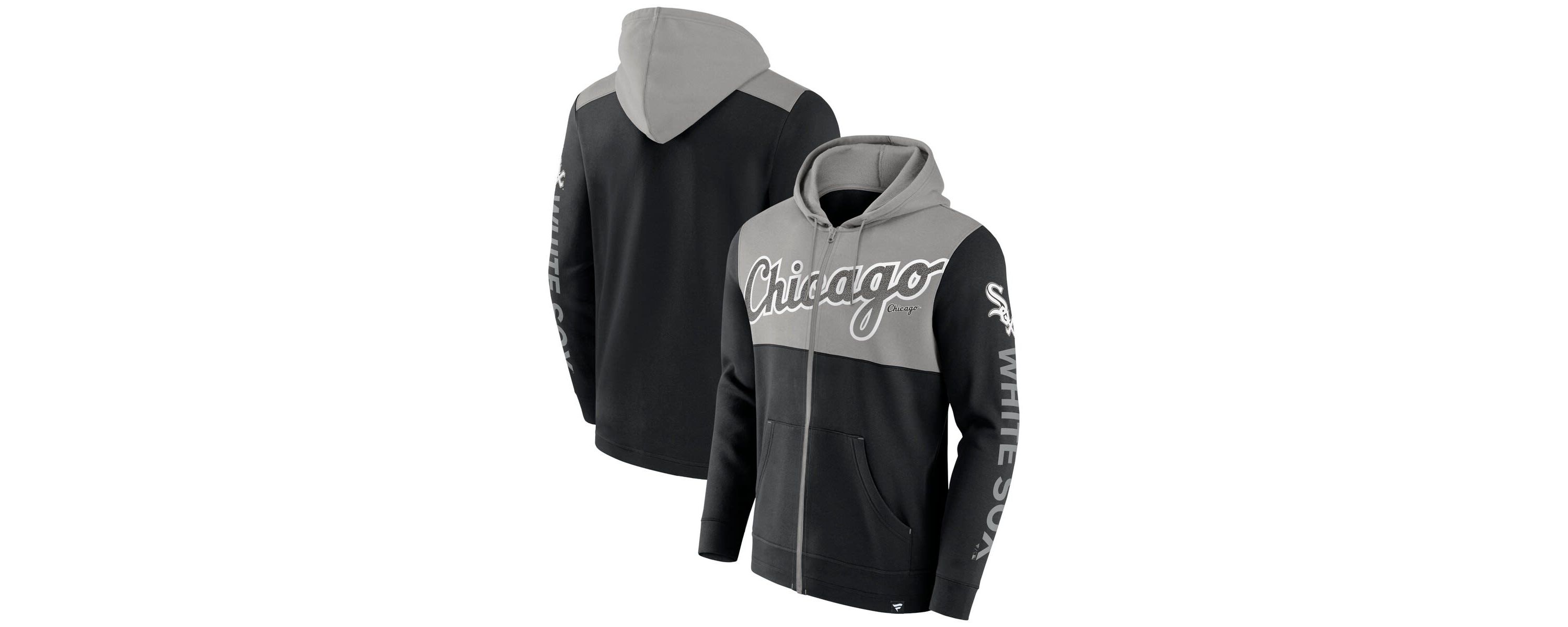 Chicago White Sox MLB Fanatics Chicago Sox Walk Off Fleece Full-Zip Hoodie