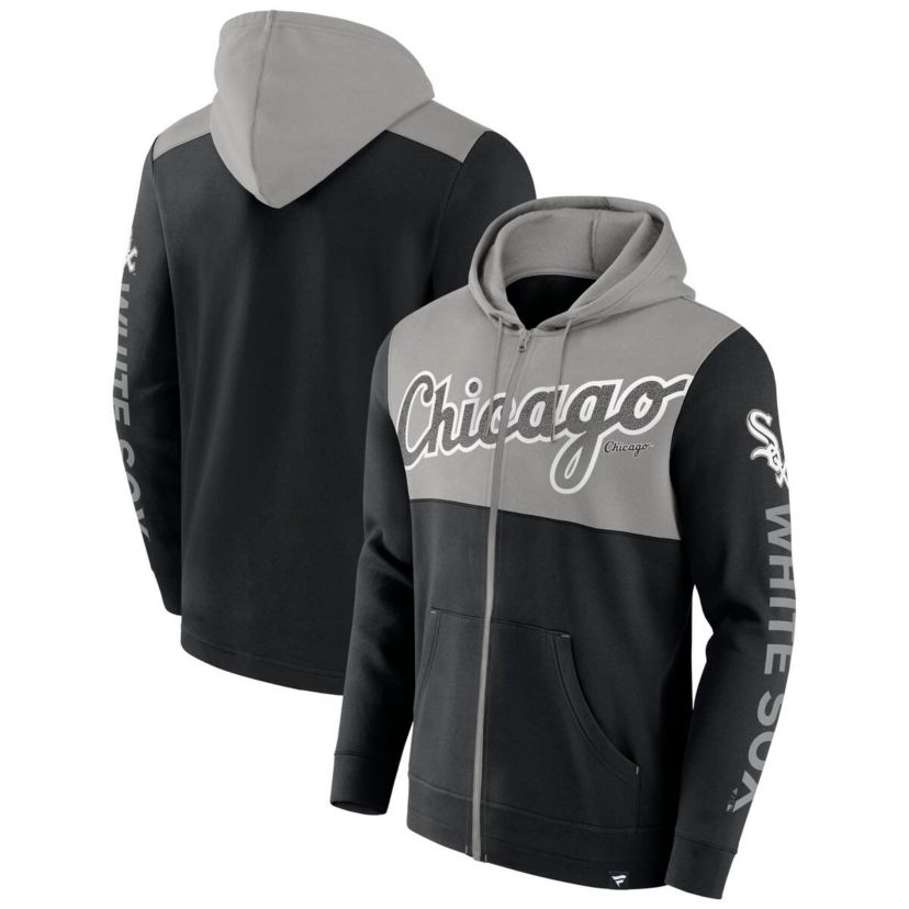 Chicago White Sox MLB Fanatics Chicago Sox Walk Off Fleece Full-Zip Hoodie