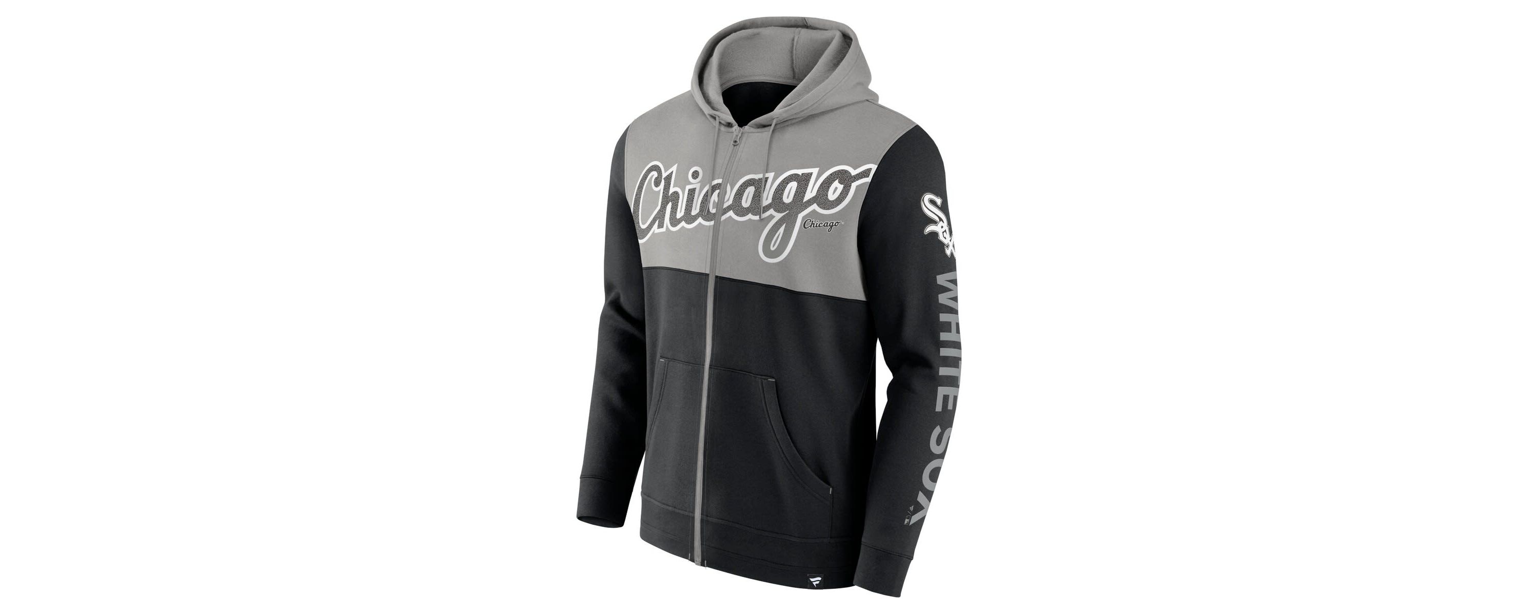 Chicago White Sox MLB Fanatics Chicago Sox Walk Off Fleece Full-Zip Hoodie