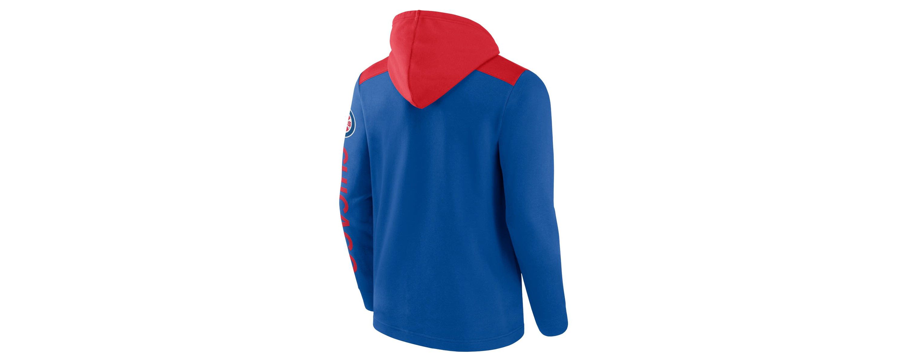 MLB Fanatics Chicago Cubs Walk Off Fleece Full-Zip Hoodie