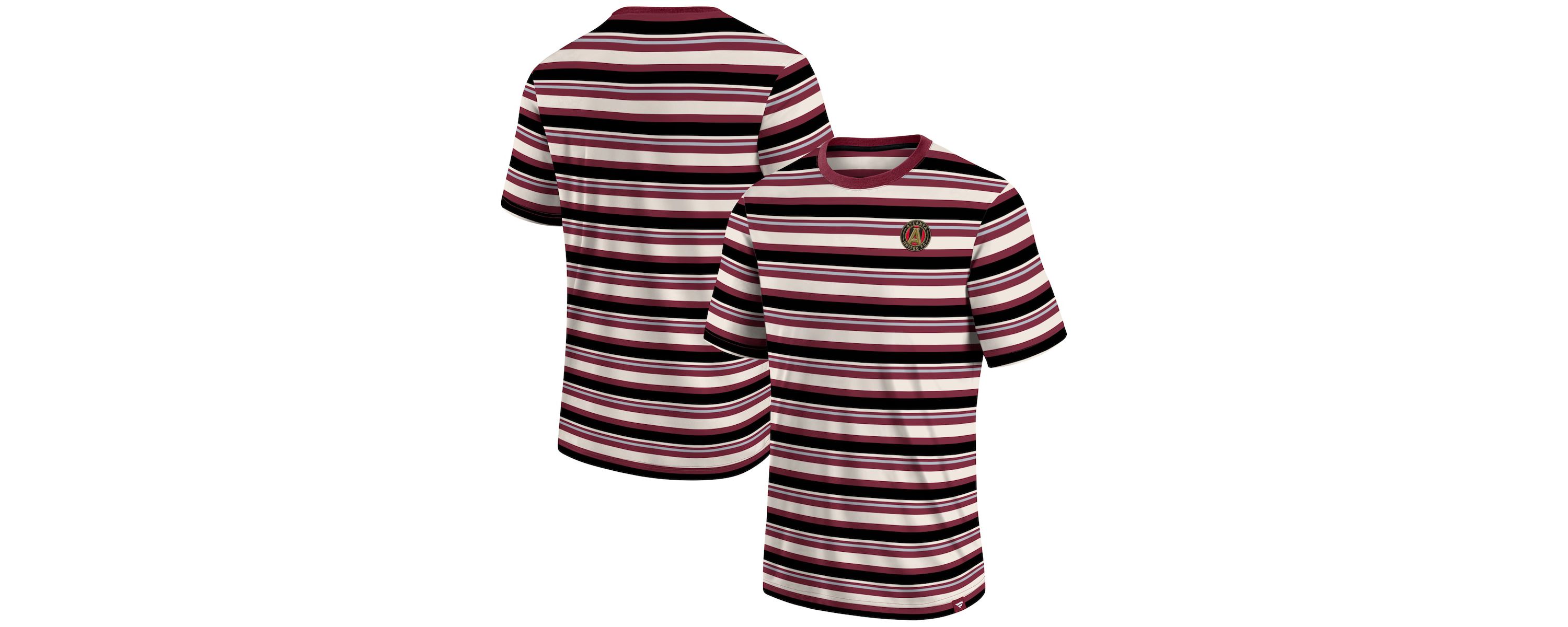 MLS Fanatics Atlanta United FC Shot Clock Stripe T-Shirt