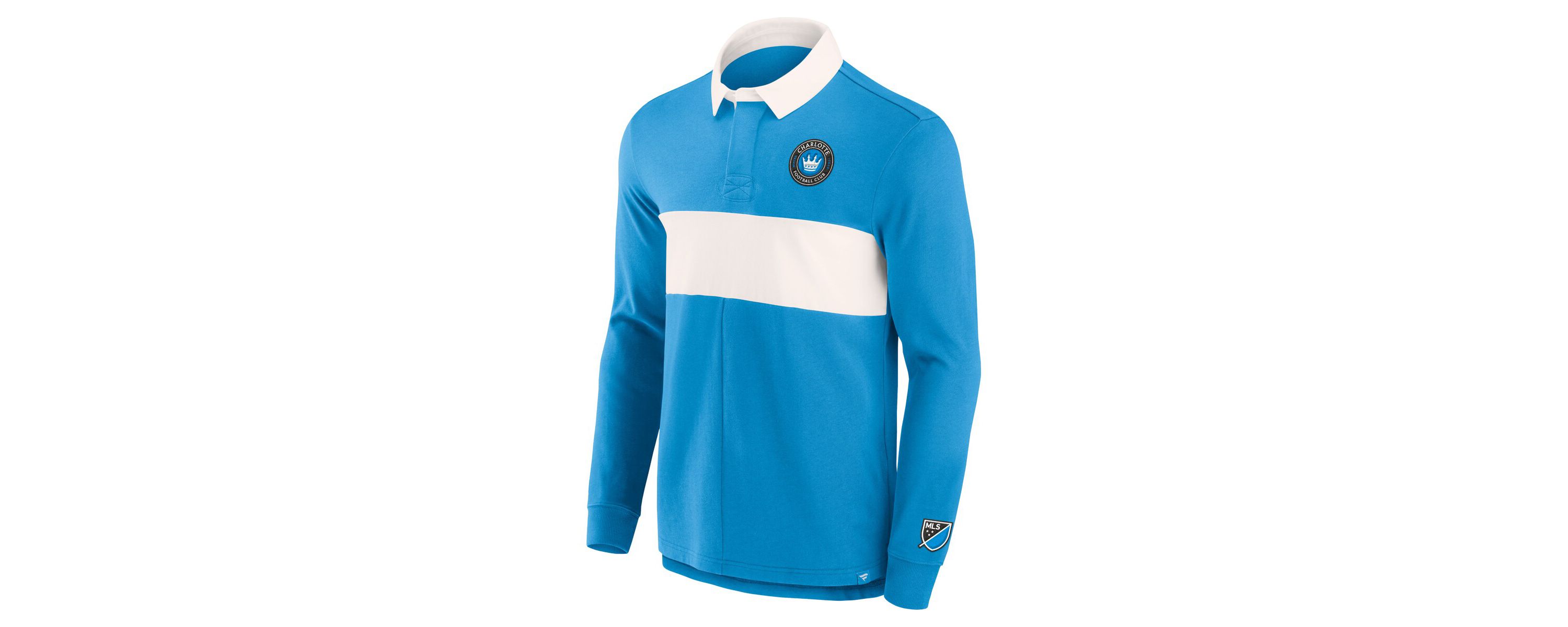 MLS Fanatics Charlotte FC Penalty Kick Long Sleeve Polo