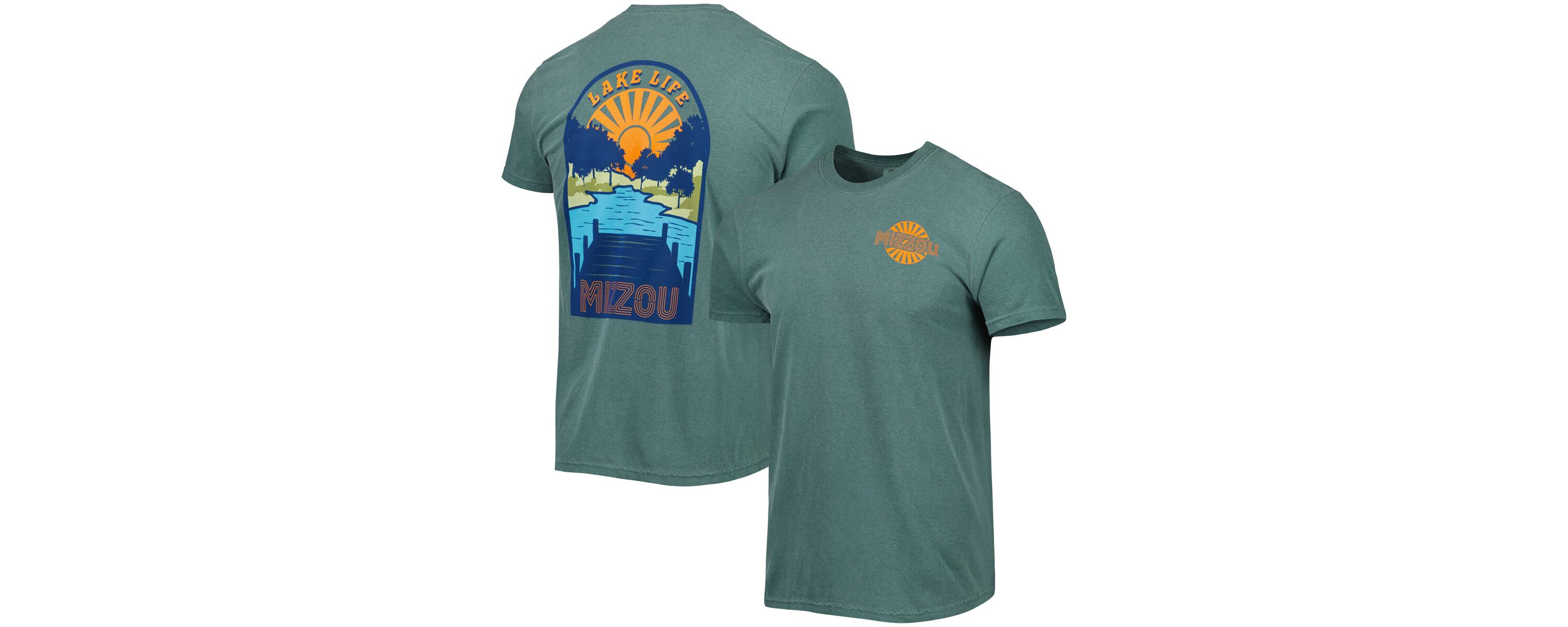 NCAA Missouri Tigers Lake Life Comfort Color T-Shirt