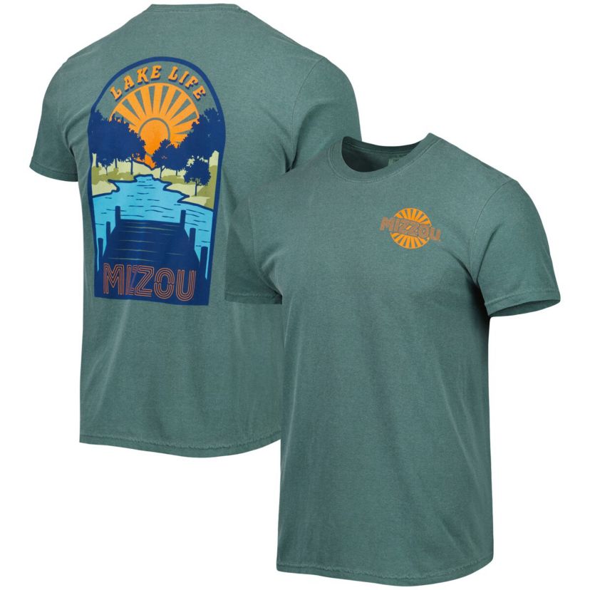 NCAA Missouri Tigers Lake Life Comfort Color T-Shirt