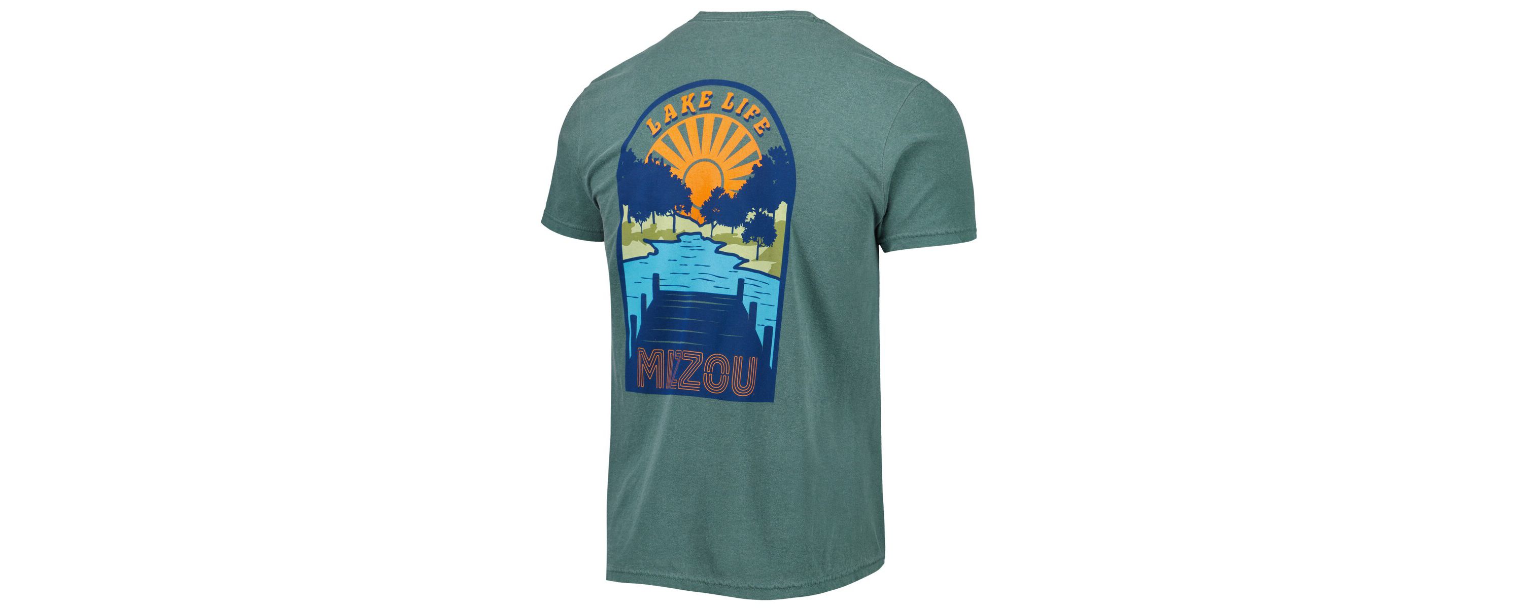 NCAA Missouri Tigers Lake Life Comfort Color T-Shirt
