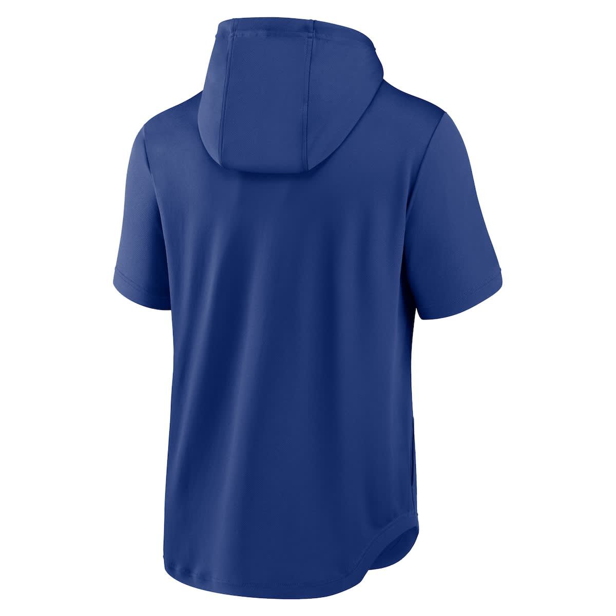 MLB Nike Chicago Cubs Springer Short Sleeve Team Pullover Hoodie