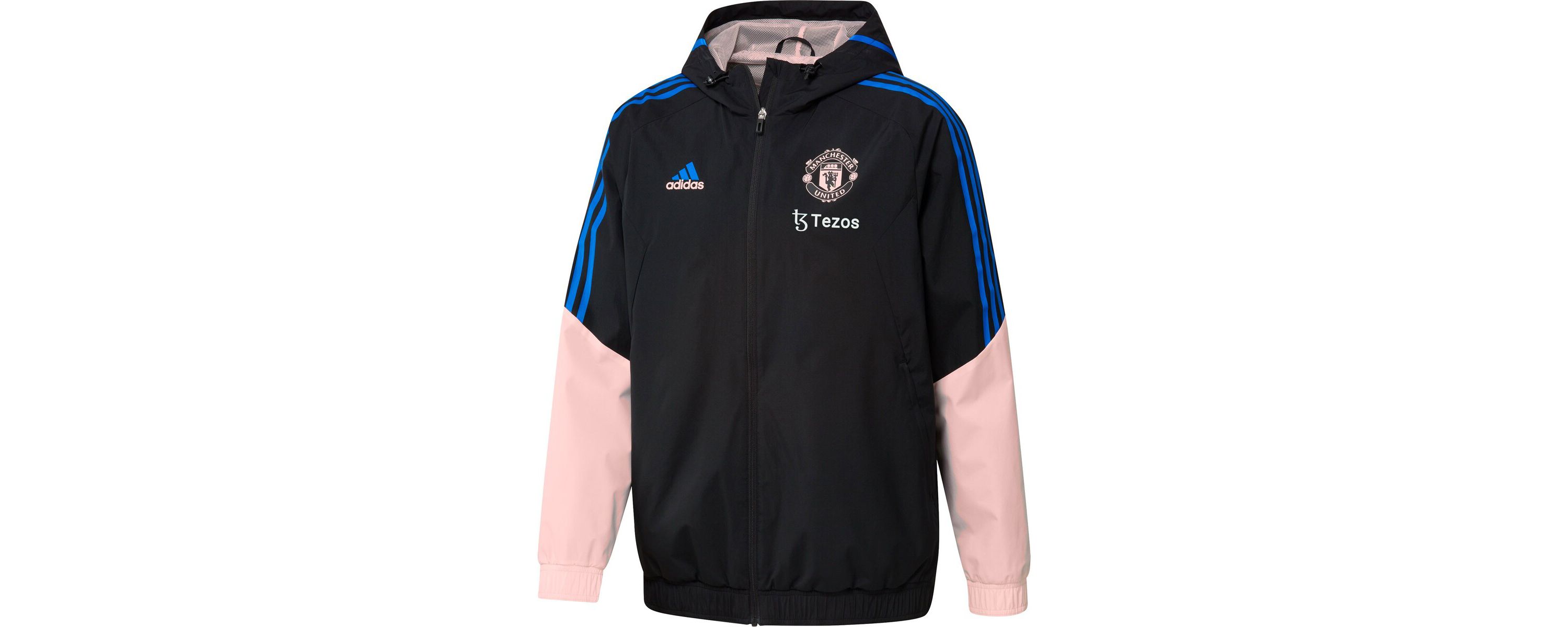 International Clubs Manchester United Training All-Weather Raglan Full-Zip Hoodie Jacket