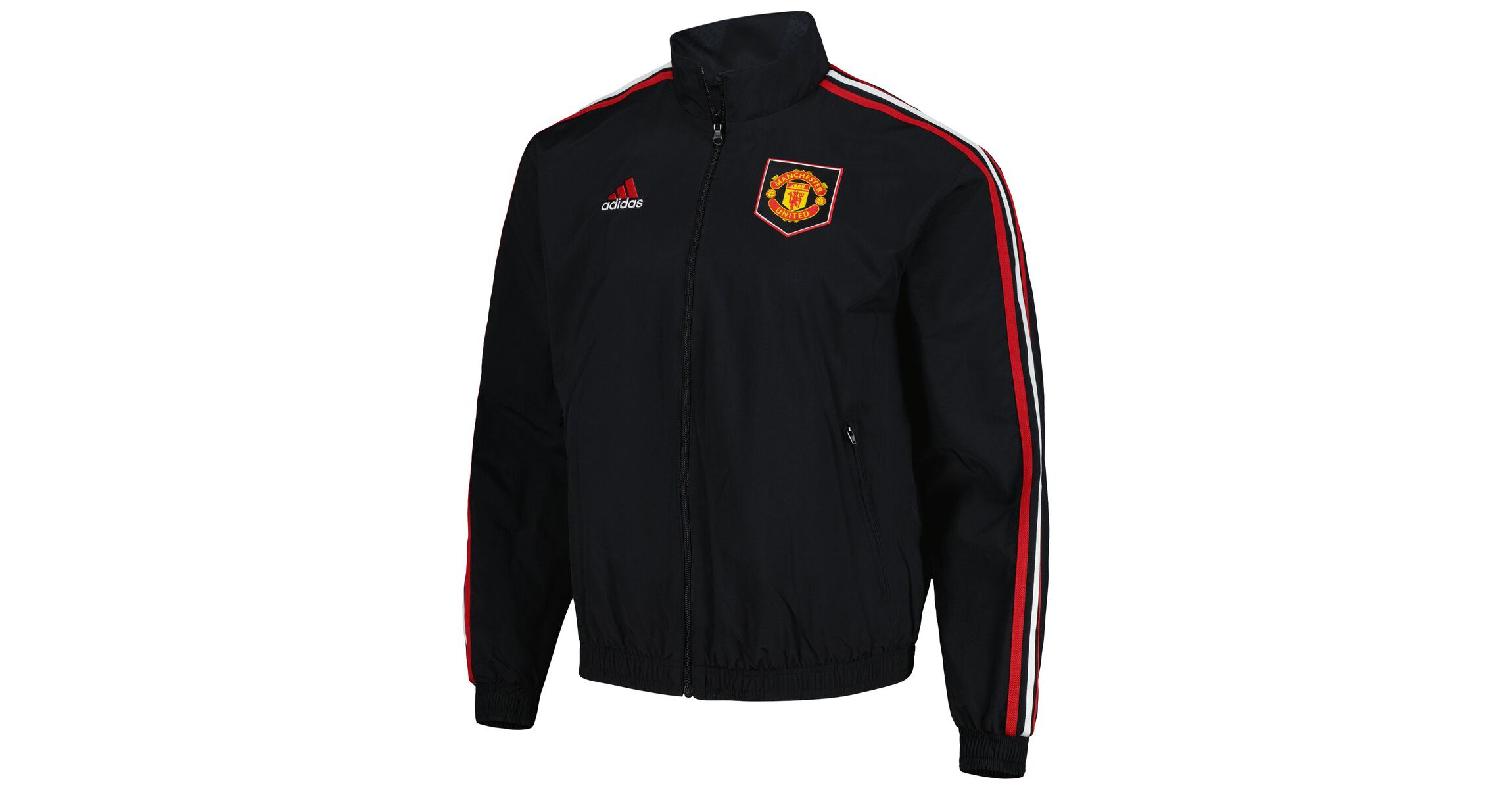 International Clubs Manchester United 2022/23 On-Field Team Logo Anthem Reversible Full-Zip Jacket