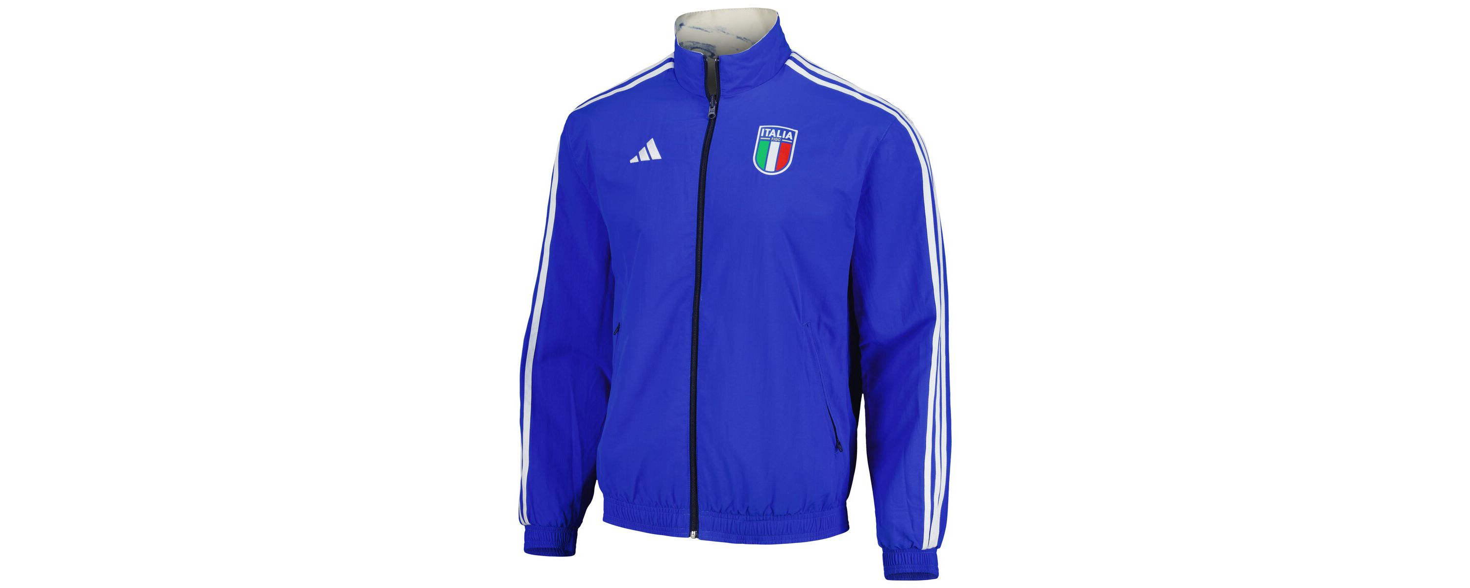 Soccer National Teams Italy National Team Logo Anthem Reversible Full-Zip Jacket