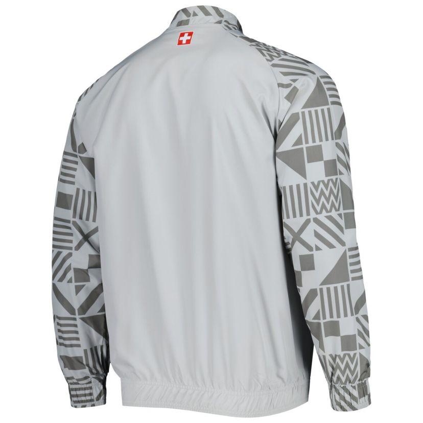 Soccer National Teams Switzerland National Team Pre-Match Raglan Full-Zip Training Jacket