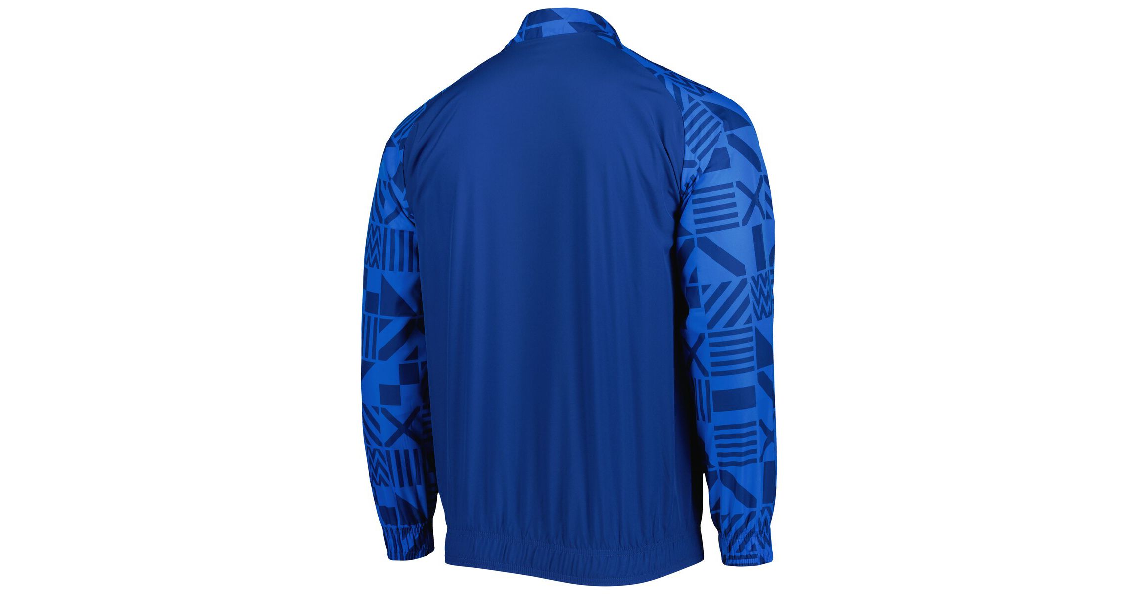 Soccer National Teams Light Iceland National Team Pre-Match Raglan Full-Zip Training Jacket
