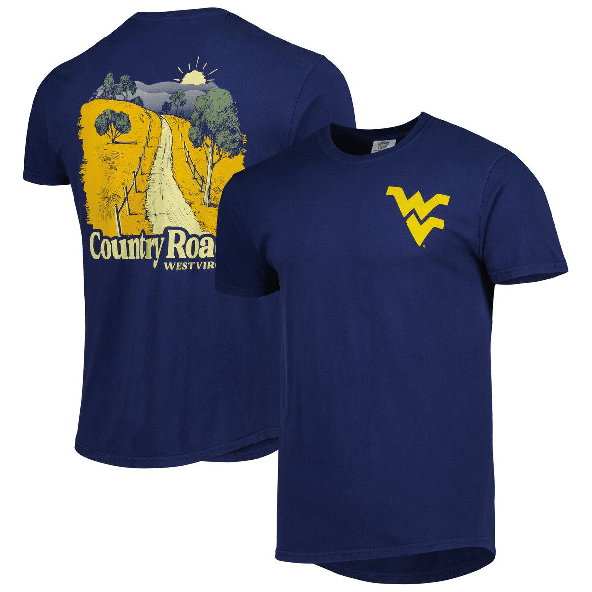 NCAA West Virginia Mountaineers Hyperlocal T-Shirt