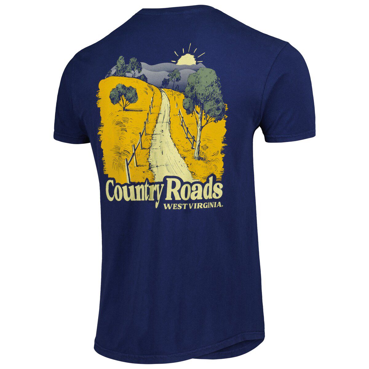 NCAA West Virginia Mountaineers Hyperlocal T-Shirt