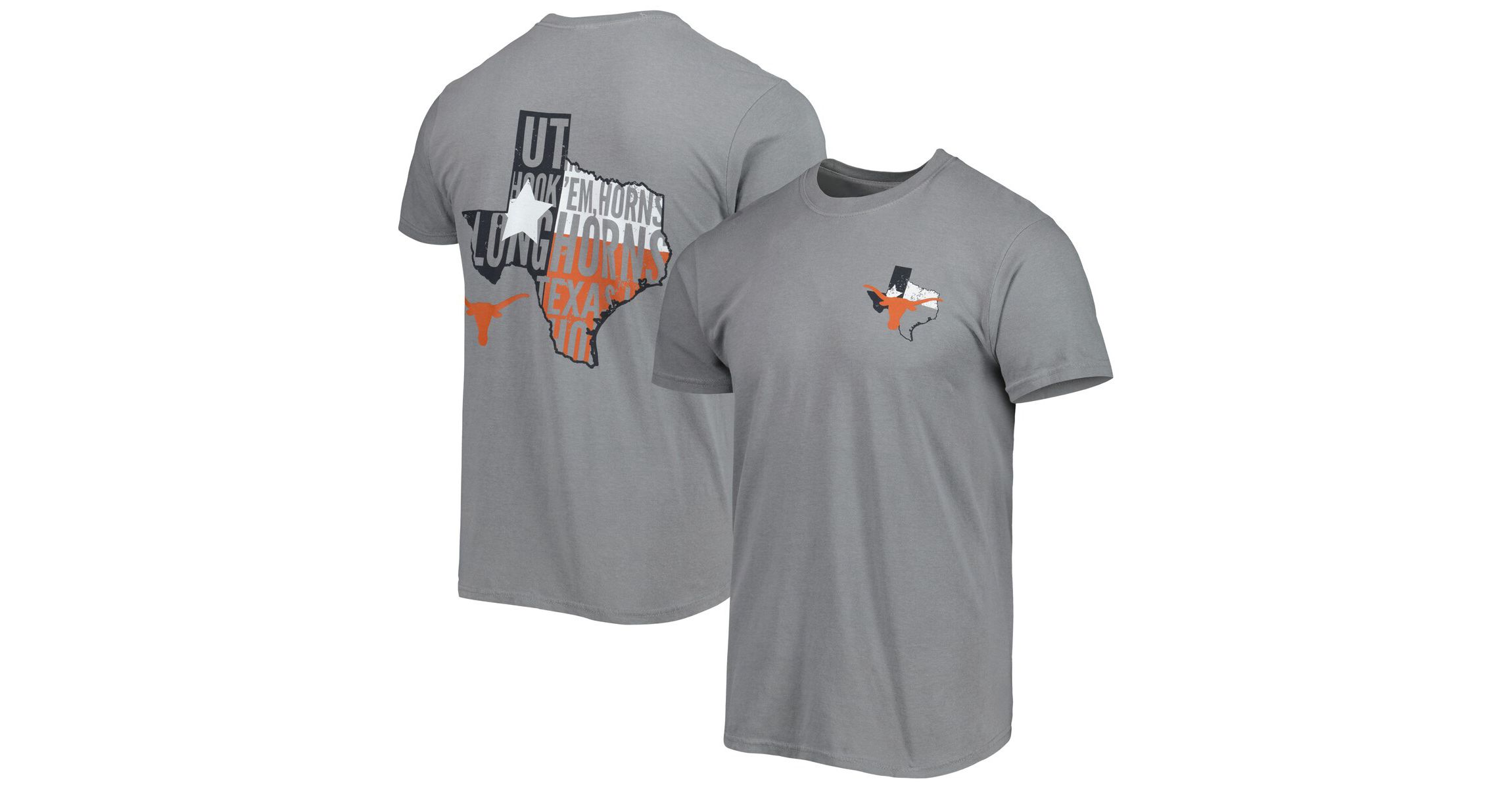 NCAA Texas Longhorns Hyperlocal State T-Shirt