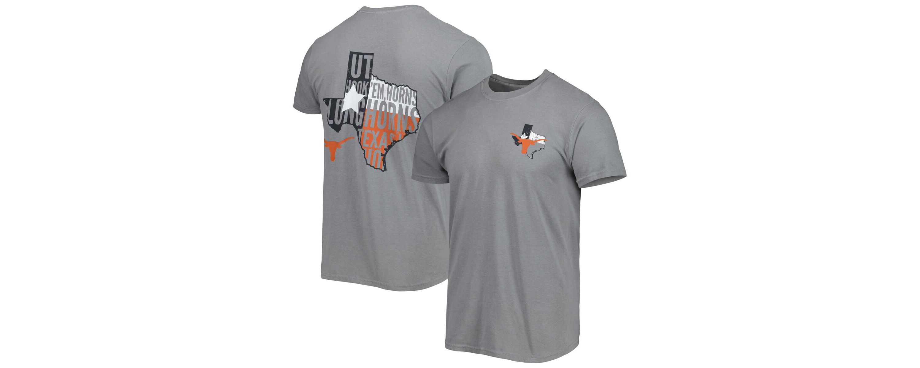 NCAA Texas Longhorns Hyperlocal State T-Shirt