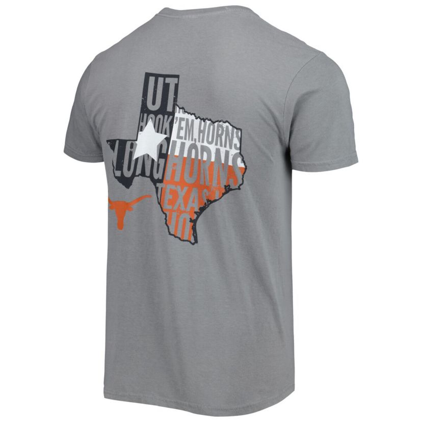 NCAA Texas Longhorns Hyperlocal State T-Shirt